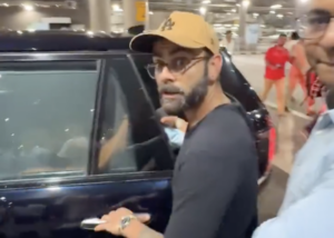 Watch: Virat Kohli's confusing reaction when asked "BGT mein aag lagani hain"